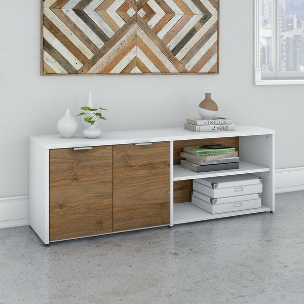 Office Low Storage Cabinet With Hinge Doors